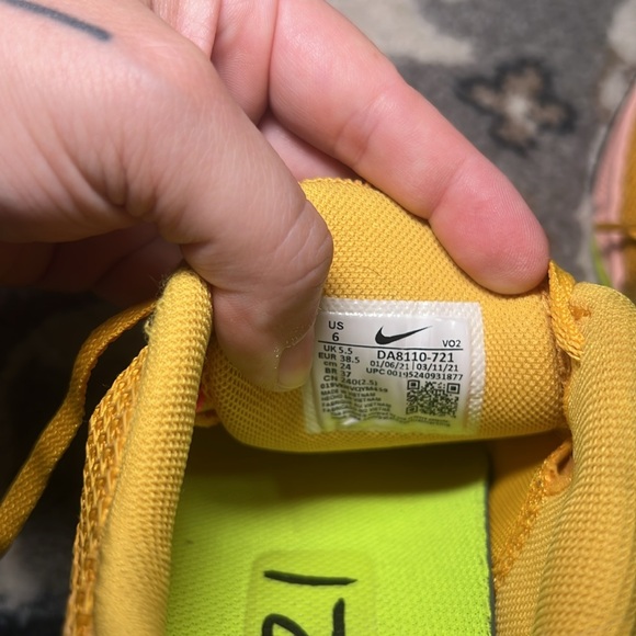 Nike Metcon 7 X Crossfit Running Pollen Yellow DA8110 721 - Picture 6 of 6